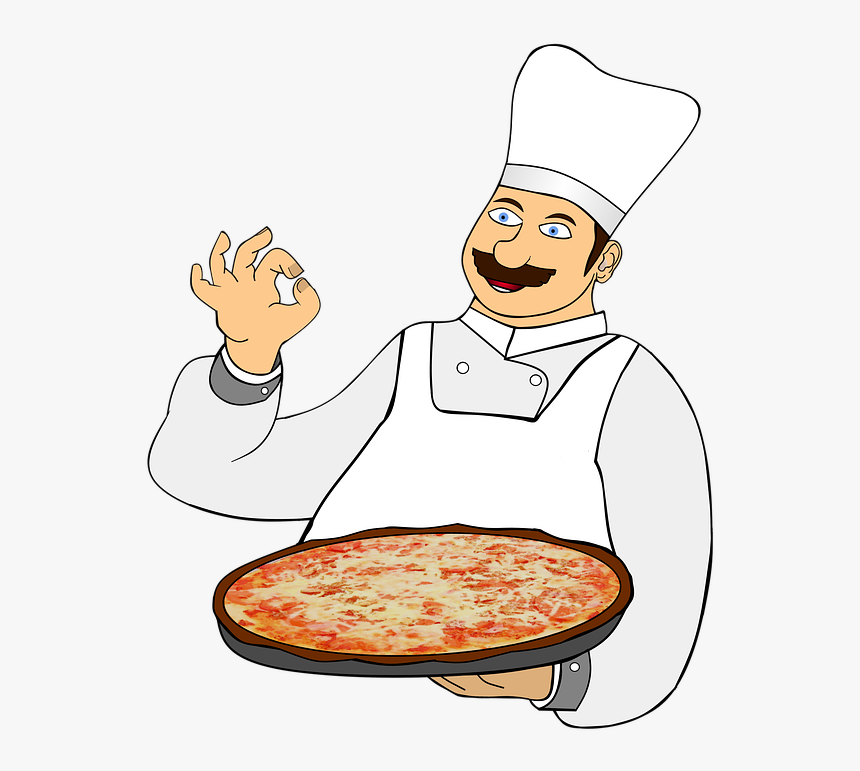 Pizza Maker, Pizza Chef, Pizzeria, Pizza, Local - Pizza Chef Transparent, HD Png Download, Free Download