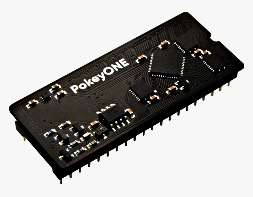 Atari Pokey Chip Replacement For Atari Arcade Games - Electronics, HD Png Download, Free Download