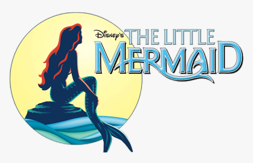 The Little Mermaid Ariel King Triton Logo The Walt - Ariel The Little Mermaid Logo, HD Png Download, Free Download