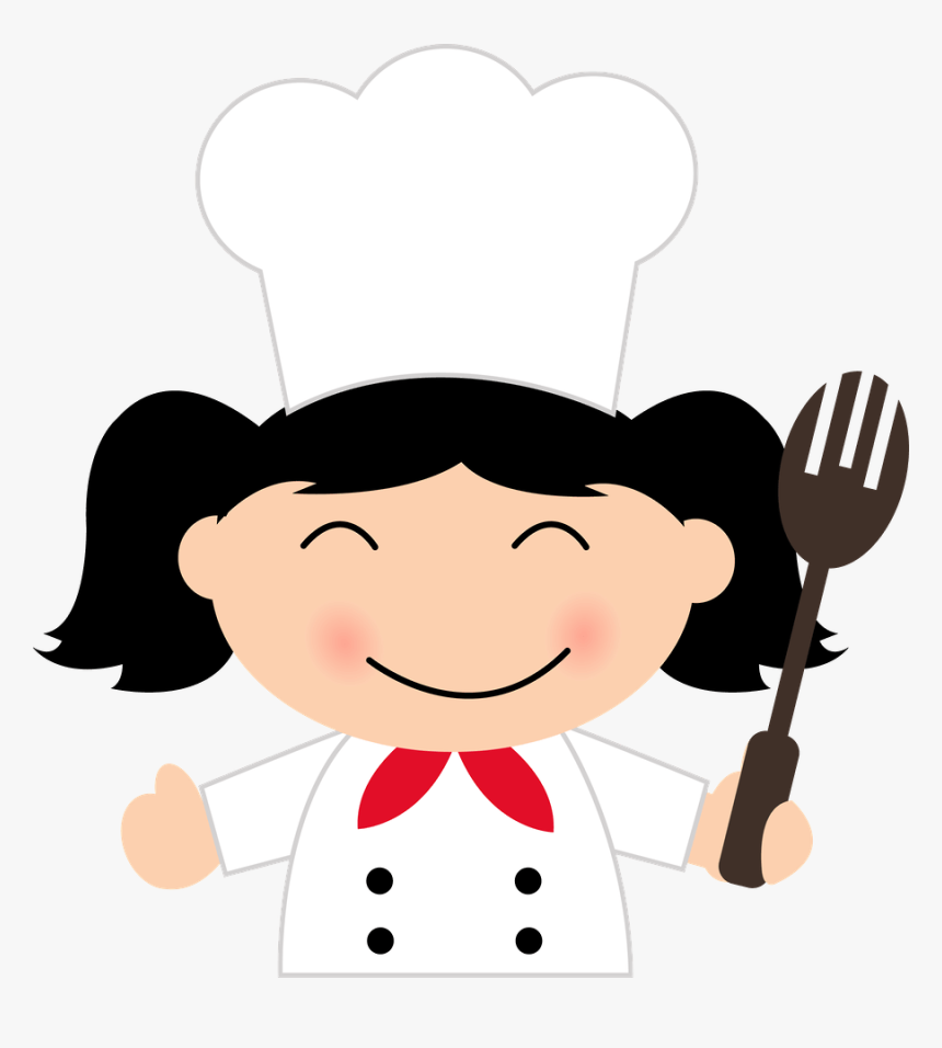 Pizza Clip Art Happy - Imagen De Chef Mujer En Caricatura, HD Png Download, Free Download