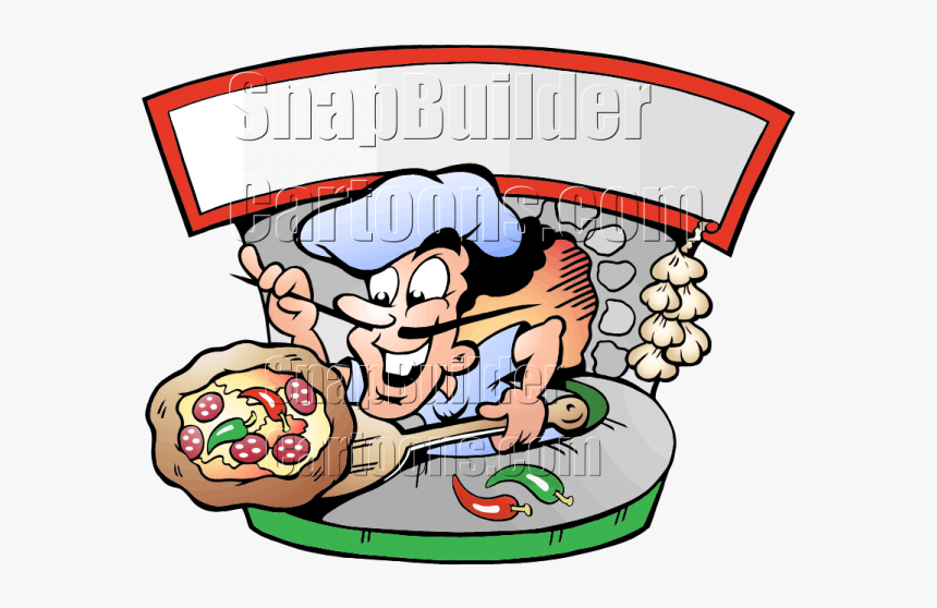 Pizza House Chef - Illustration, HD Png Download, Free Download