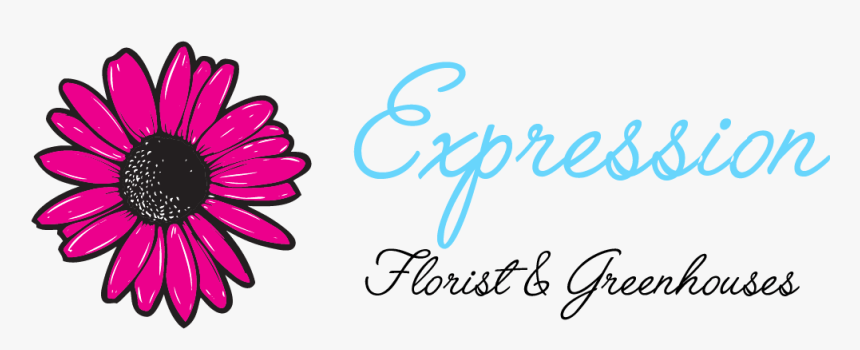 Expressions Florist And Greenhouses - Calligraphy, HD Png Download, Free Download