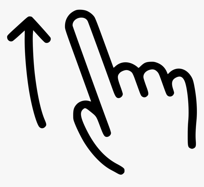One Swipe Up Scroll - Scroll Up Icon Png, Transparent Png, Free Download