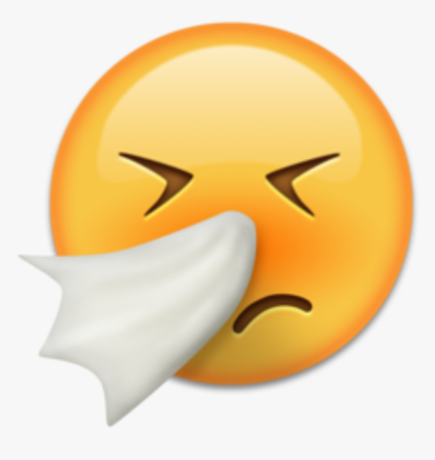 Transparent Sneeze Clipart - Sneeze Emoji, HD Png Download, Free Download