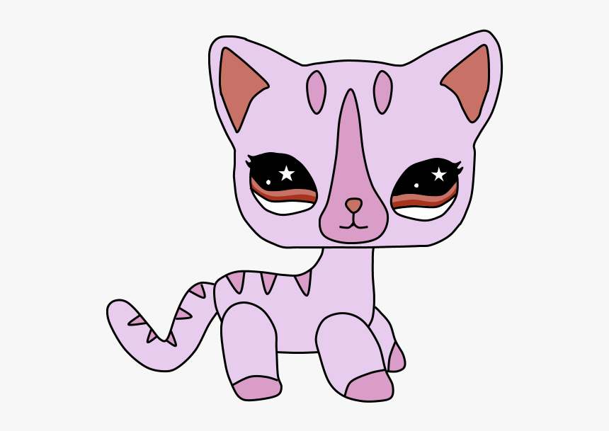 Lps R Tv Littlest - Lps Shorthair Cat Drawing, HD Png Download, Free Download