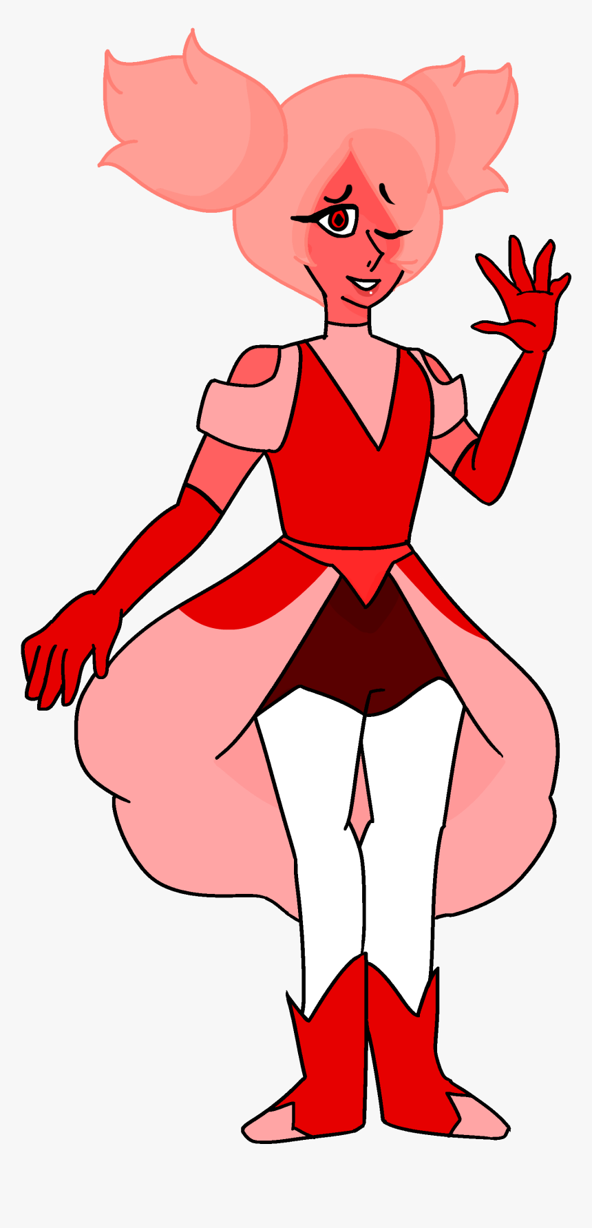 Red Diamond Fan Art Steven Universe, HD Png Download, Free Download