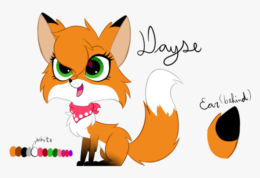 Littlest Pet Shop Oc , Png Download - Lps Fox Coloring Pages, Transparent Png, Free Download