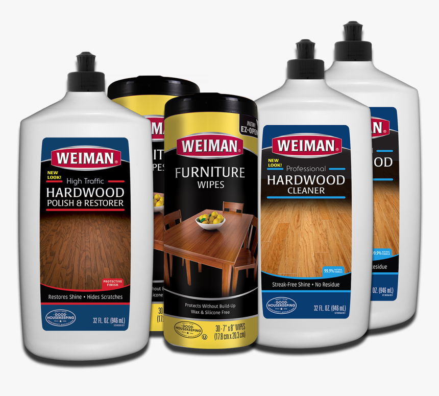 Wood Furniture & Floors Cleaning Kit - Bottle, HD Png Download, Free Download