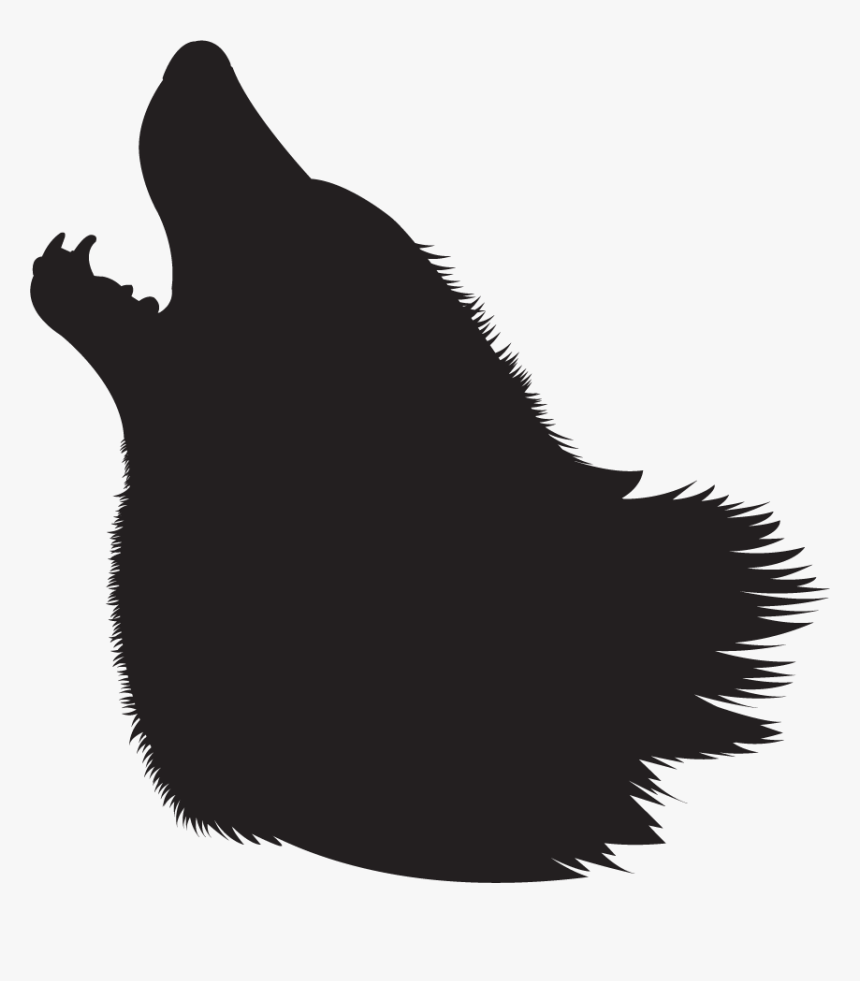 Shannon Shard Tenebrae"s Page - Howling Wolf Head Silhouette, HD Png Download, Free Download