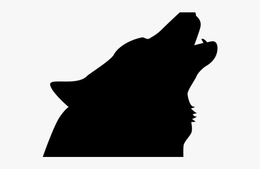 Wolf Head Silhouette - Show Rabbit Clip Art, HD Png Download, Free Download