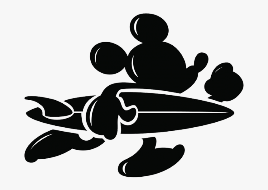 Mickey Mouse Silhouette Clip Art - Silhouette Mickey, HD Png Download, Free Download