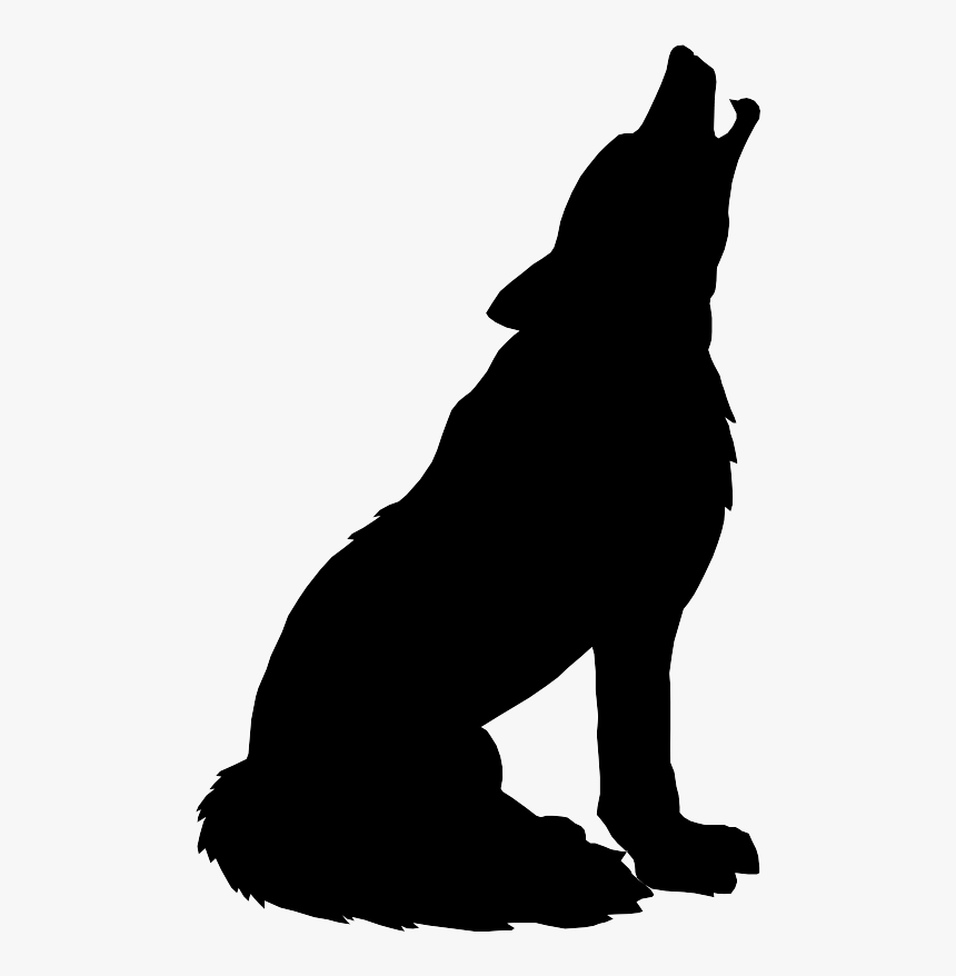 Clipart Of Hundred, Wolf And Petersburg - Silhouette Of Wolf Transparent, HD Png Download, Free Download