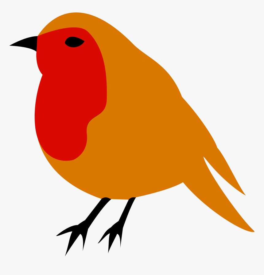 European Robin American Robin Bird Drawing Clip Art - Robin Clipart, HD Png Download, Free Download