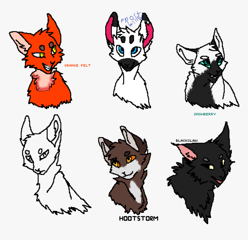 Warrior Cat Oc Base, HD Png Download, Free Download