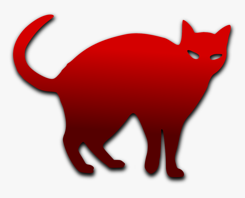 Transparent Angry Cat Png - Cartoon Red Cat, Png Download, Free Download