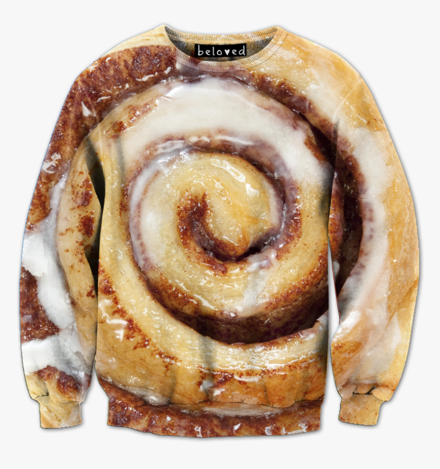 Cinnamon Roll Sweatshirt - Cinnamon Bun T Shirt, HD Png Download, Free Download