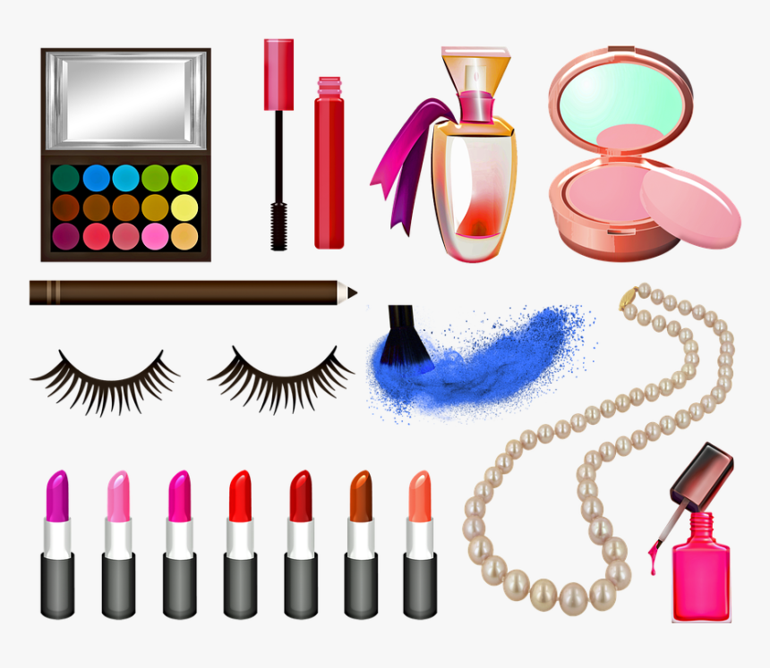 Make Up, Lipstick, Fingernail Polish, Make-up, Woman - Cosmetics, HD Png Download, Free Download