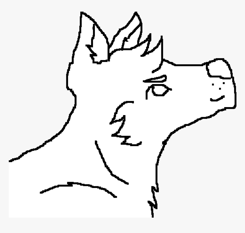 Transparent Wolf Head Clipart Black And White - Illustration, HD Png Download, Free Download