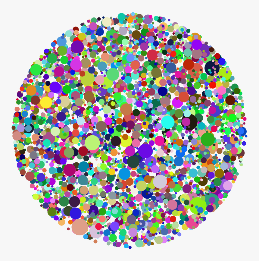 Circle,glitter,line - Md Trade Rainbow Gravel Aquarium Marbles Decorative, HD Png Download, Free Download