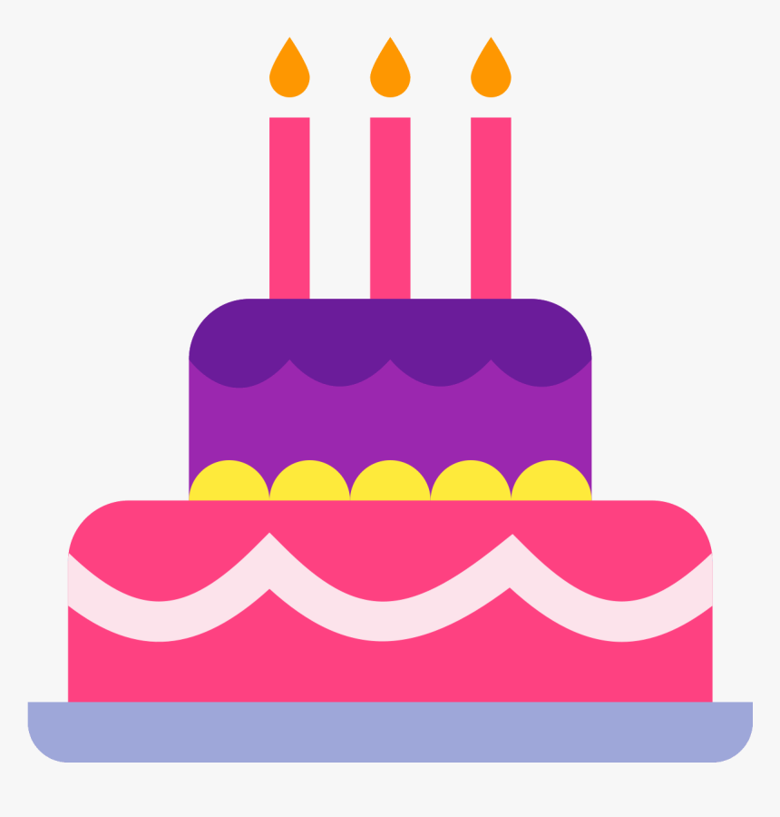 Birthday Cake Computer Icons Cinnamon Roll Food - Birthday Cake Vector Icon, HD Png Download, Free Download