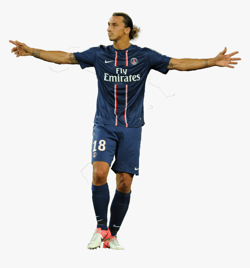 Zlatan Ibrahimović Open Arms - Transparent Zlatan Ibrahimovic Png, Png Download, Free Download