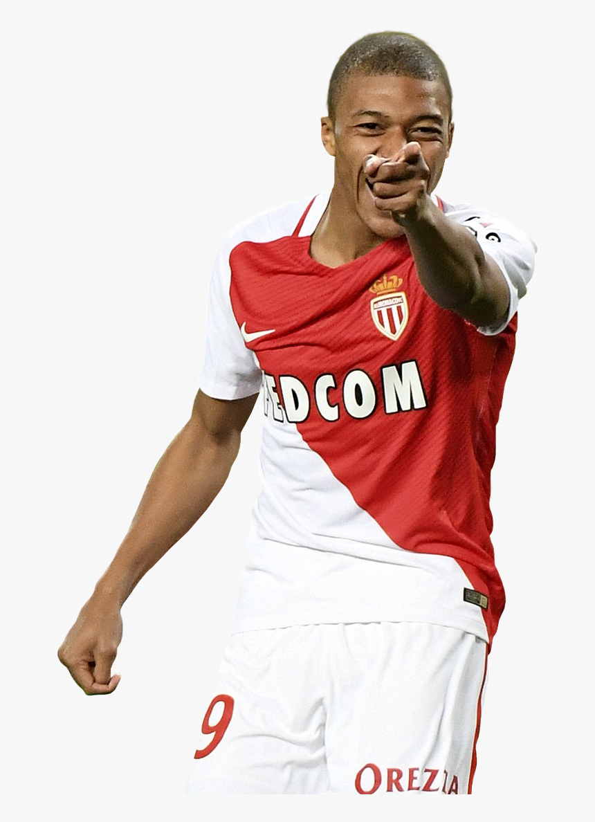 Kylian Mbappe As Monaco Png - Mbappe Monaco Png, Transparent Png, Free Download