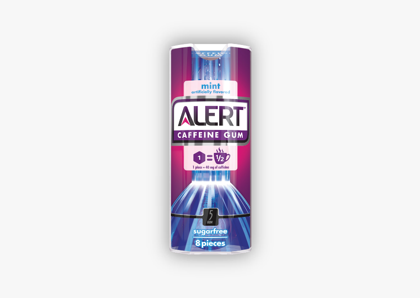 Alert Caffeine Gum Mars Wrigley - 5-hour Energy, HD Png Download, Free Download