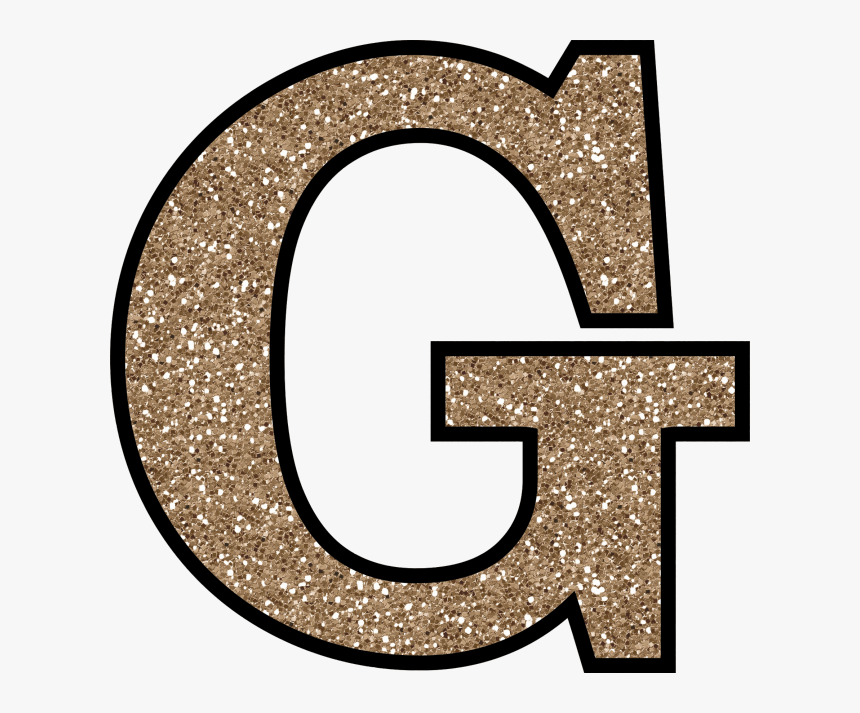 Clip Art Gold Sparkle Letters - Glitter Alphabet Letter G, HD Png Download, Free Download