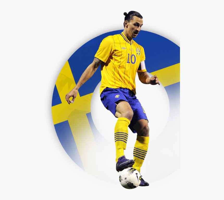 Football , Png Download - Zlatan Ibrahimovic Svezia, Transparent Png, Free Download
