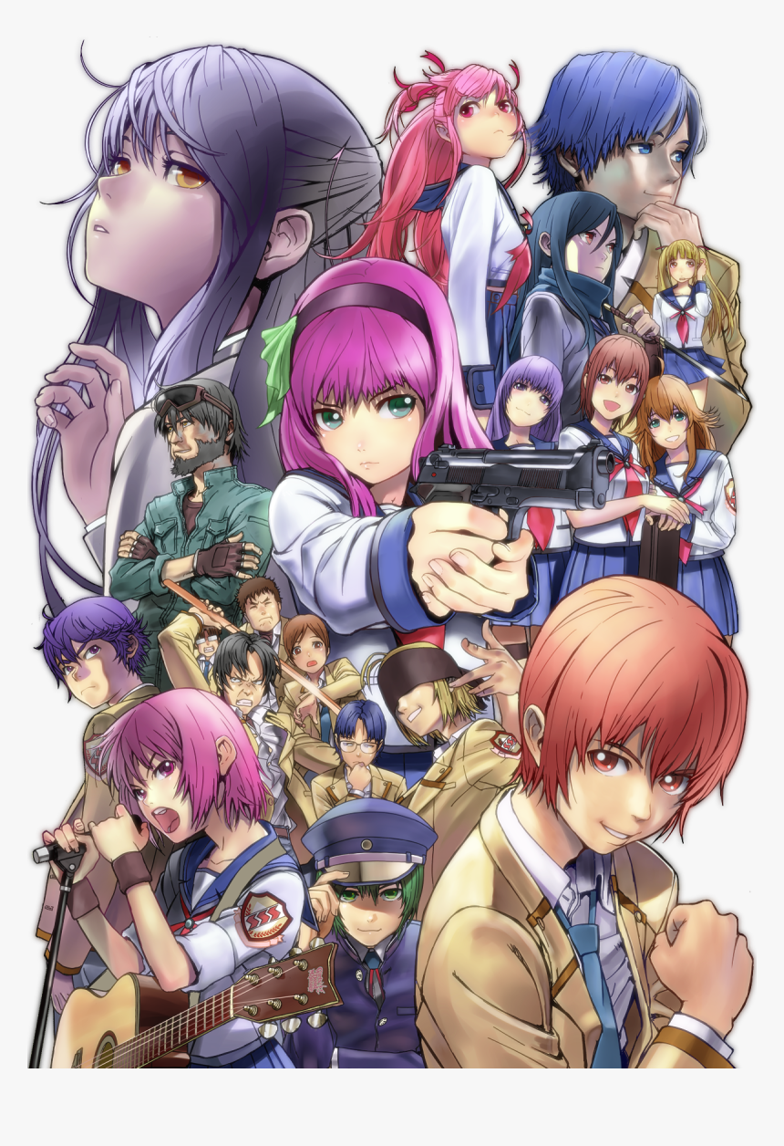 Fan Art Angel Beats, HD Png Download, Free Download