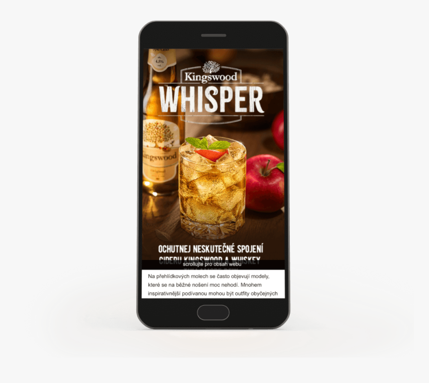 Interscroller In A Programmatic Campaign For Kingswood - Lynchburg Lemonade, HD Png Download, Free Download