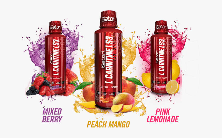 L-carnitine Flavors - Bottle, HD Png Download, Free Download