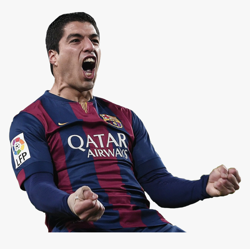 Luis Suarez Goal El Clasico Png Clipart - Luis Suarez Png 2017, Transparent Png, Free Download