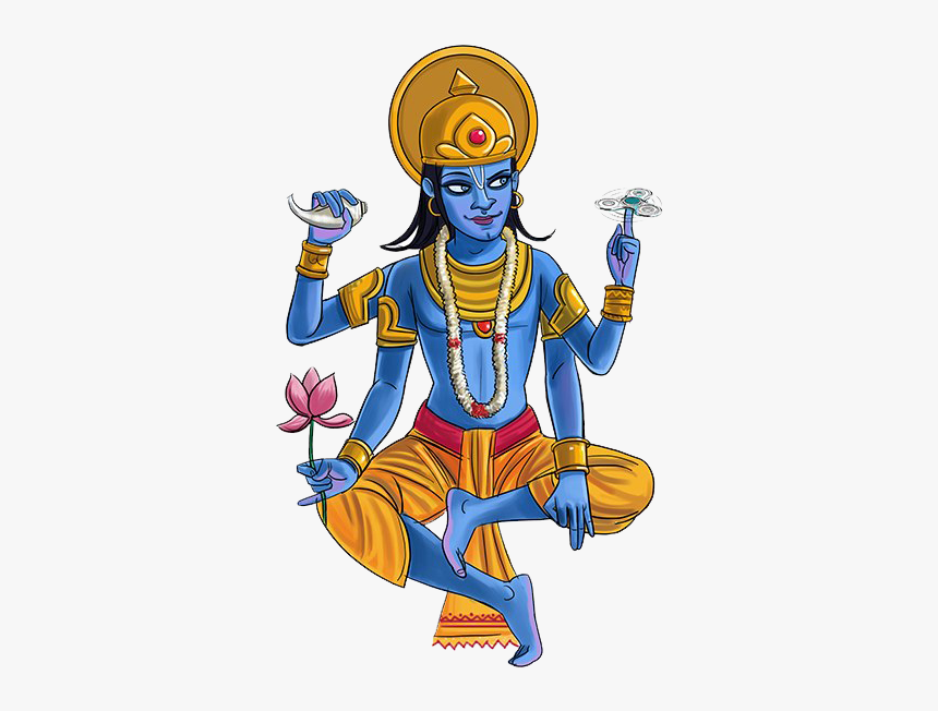 Lord Vishnu Png Transparent Image - God Illustrations, Png Download, Free Download