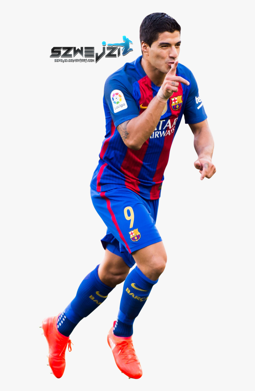 Luis Suarez Fc Barca Football Png - Luis Suarez Barcelona Png, Transparent Png, Free Download