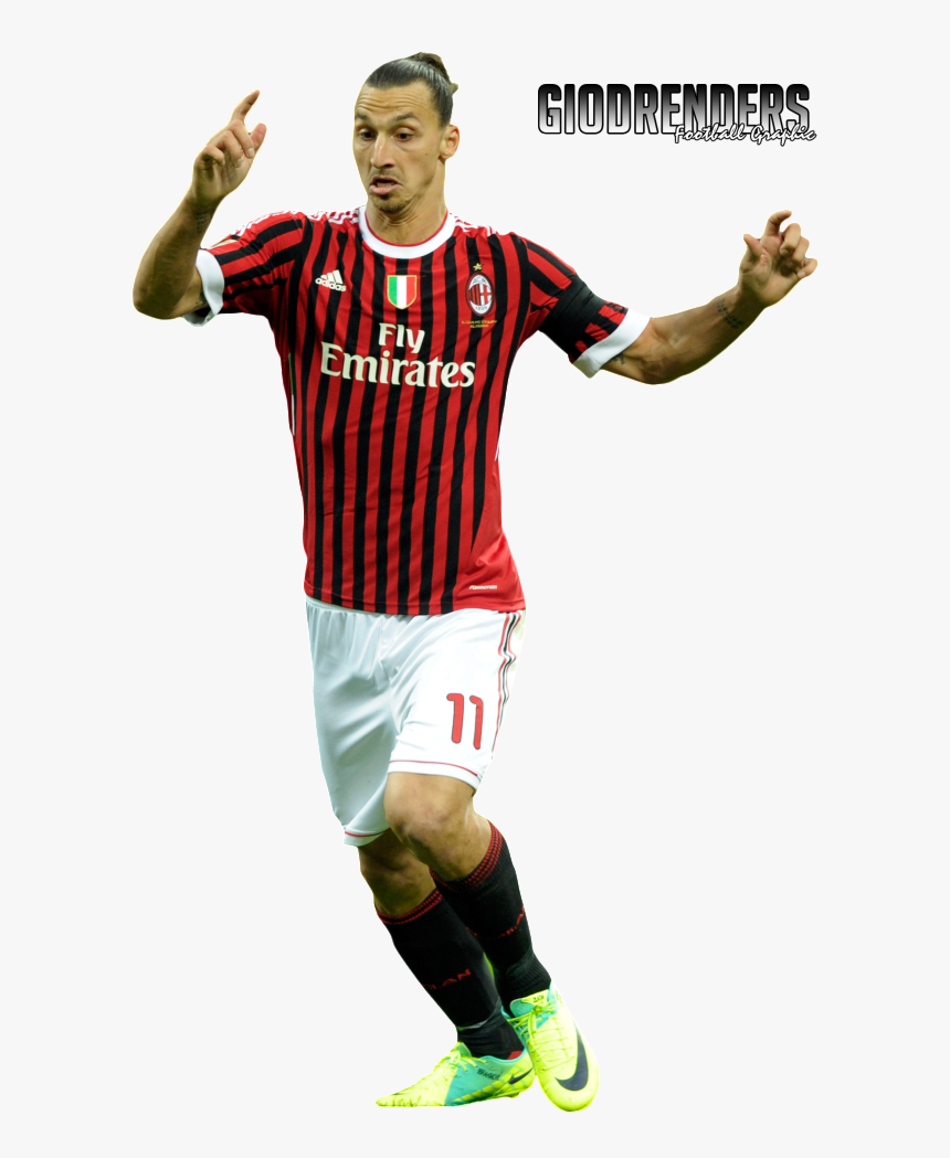 Zlatan Ibrahimovic Milan Png, Transparent Png, Free Download