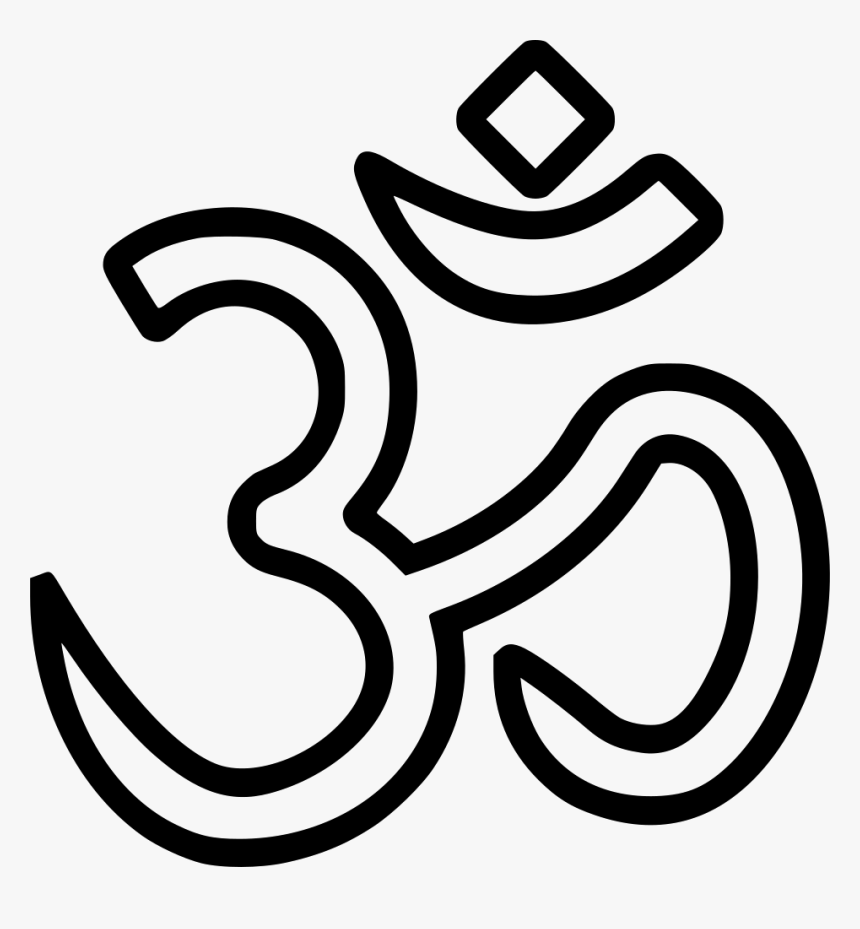Hinduism - Om Symbol Svg, HD Png Download, Free Download