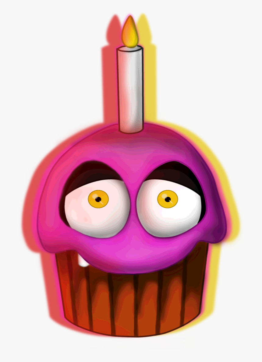 Fnaf Cupcake Png - Cupcake De Fnaf Con Chica, Transparent Png, Free Download