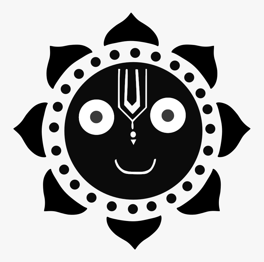 Visual Arts,head,monochrome Photography - Black And White Jagannath, HD Png Download, Free Download