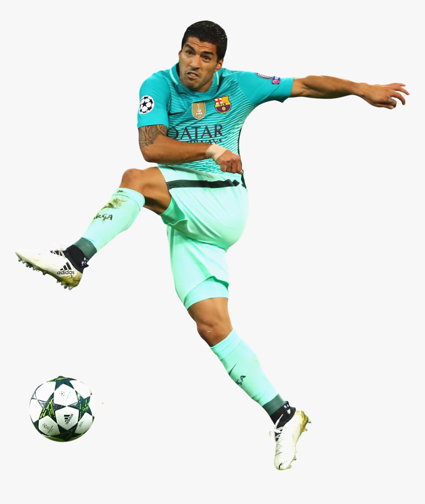 Luis Suarez Render - Kick Up A Soccer Ball, HD Png Download, Free Download