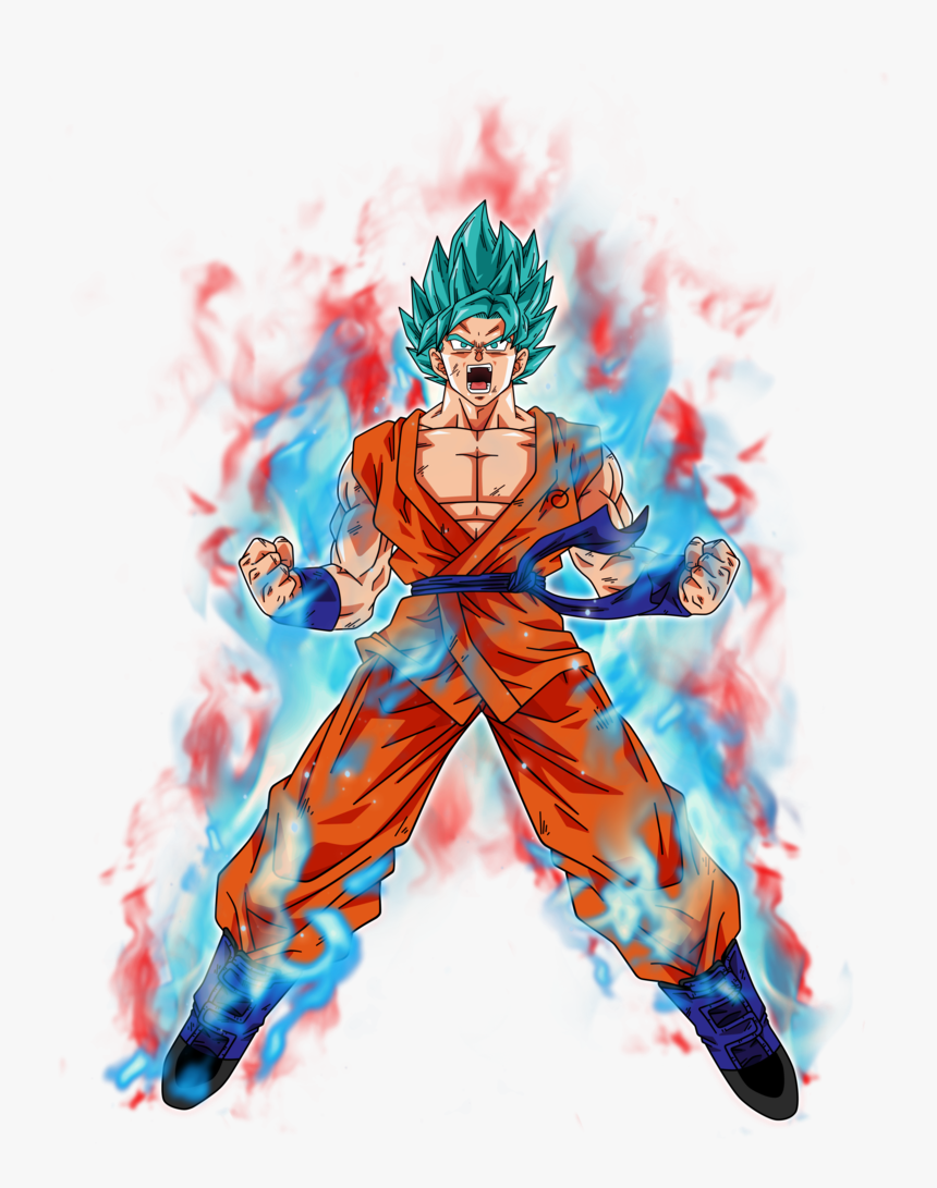 Super Saiyan By - Goku Super Sayayin Blue, HD Png Download, Free Download