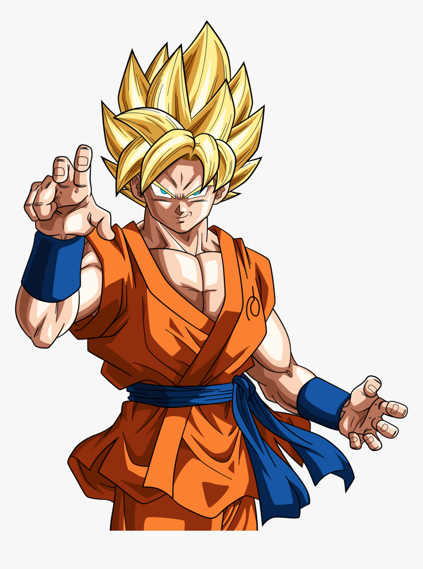 Dragon Ball Clipart Super Saiyan - Dragon Ball Super Saiyan Goku, HD Png Download, Free Download