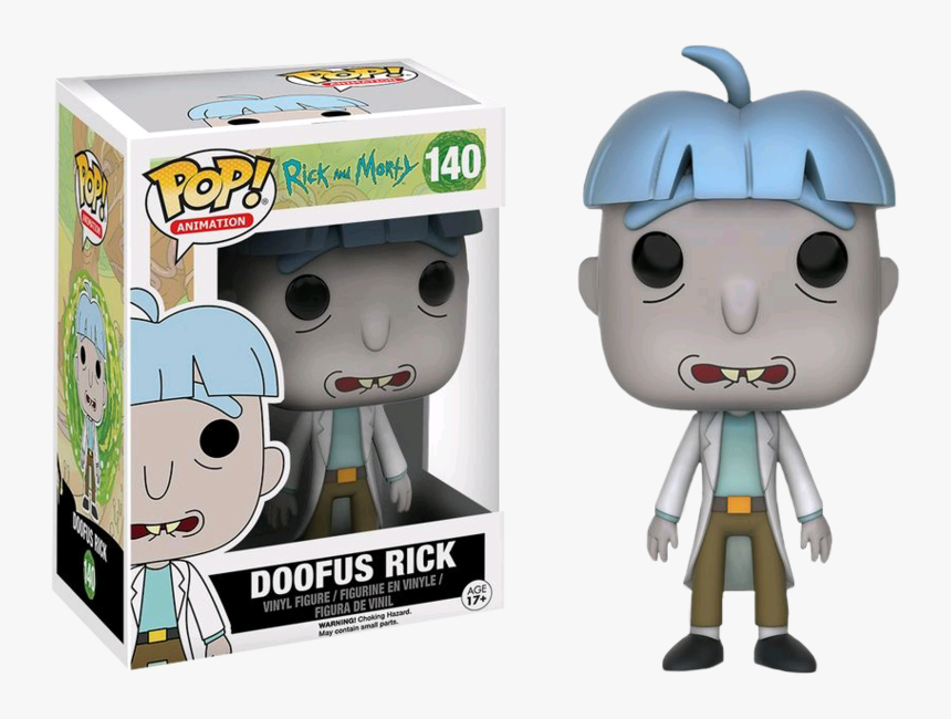 Doofus Rick Funko Pop, HD Png Download, Free Download