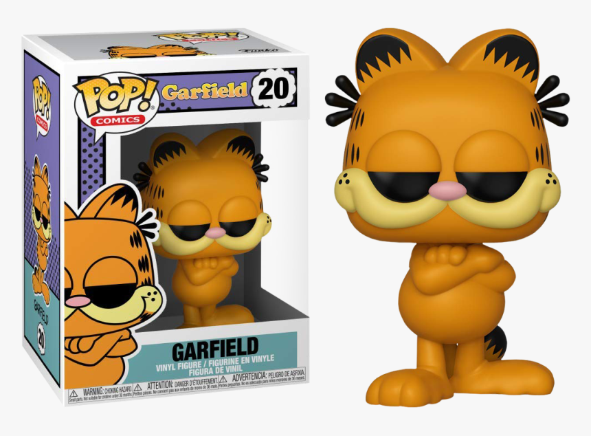 Pop Comics - Garfield Pop Figure, HD Png Download, Free Download