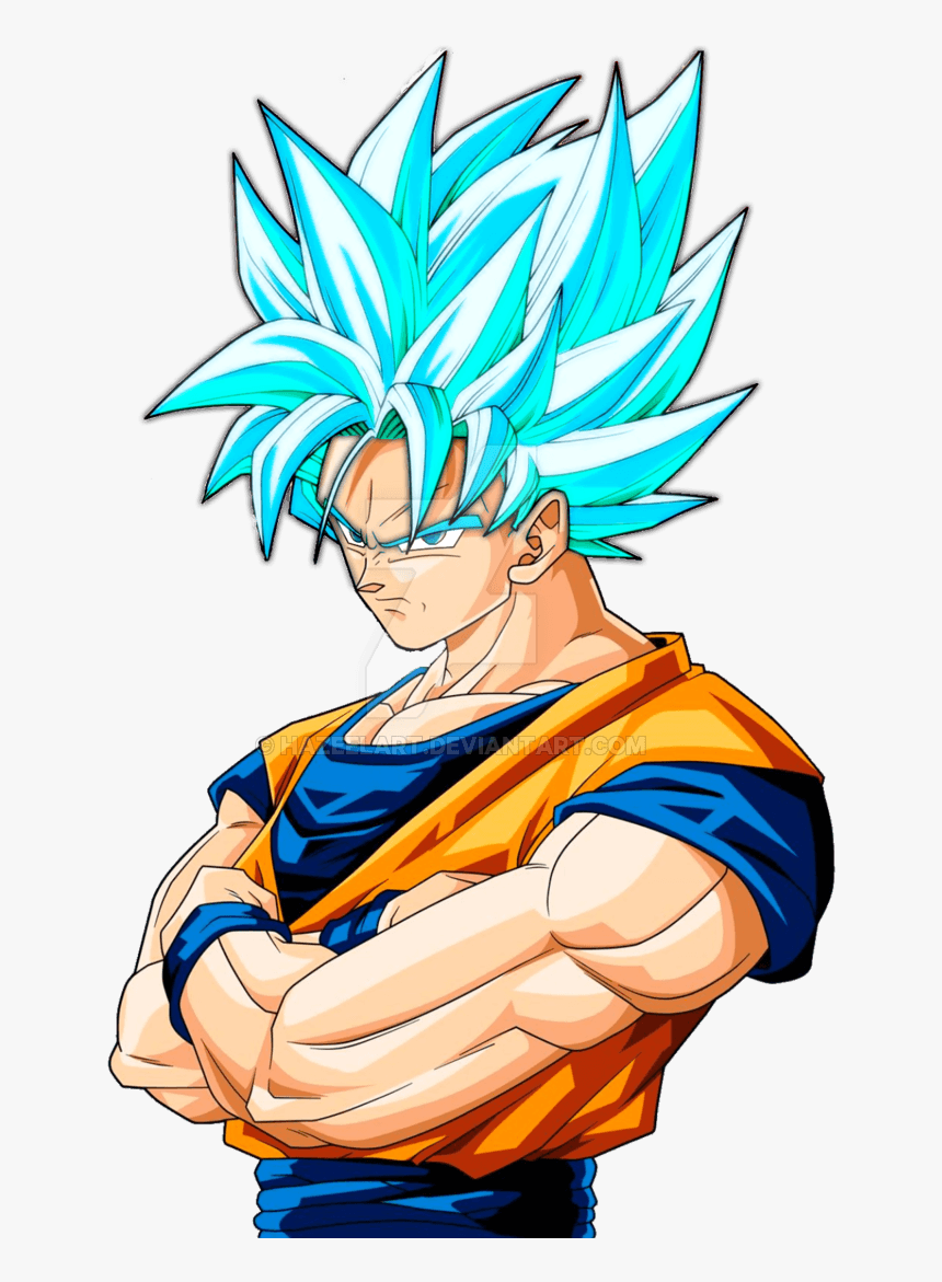Goku Super Saiyan God Ssj - Pixel Art Sangoku Super Saiyan Blue, HD Png Download, Free Download