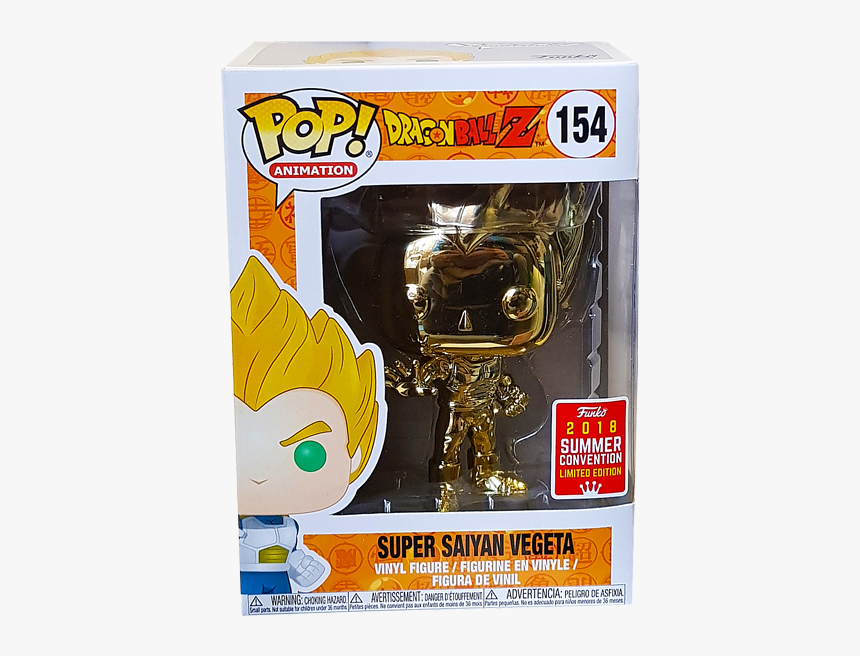 Red Chrome Vegeta Funko Pop, HD Png Download, Free Download