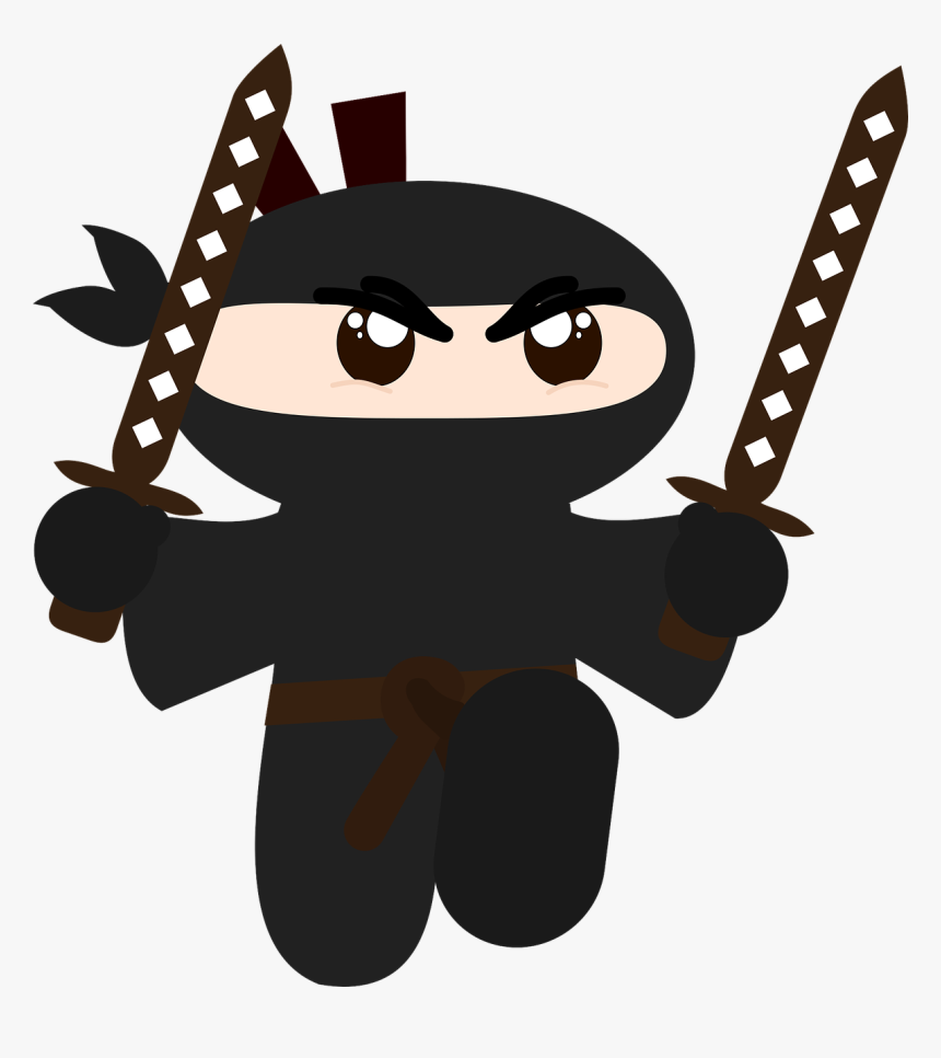 Ninja Minimalist Hd Free Picture Cartoon Ninja Hd Png Download