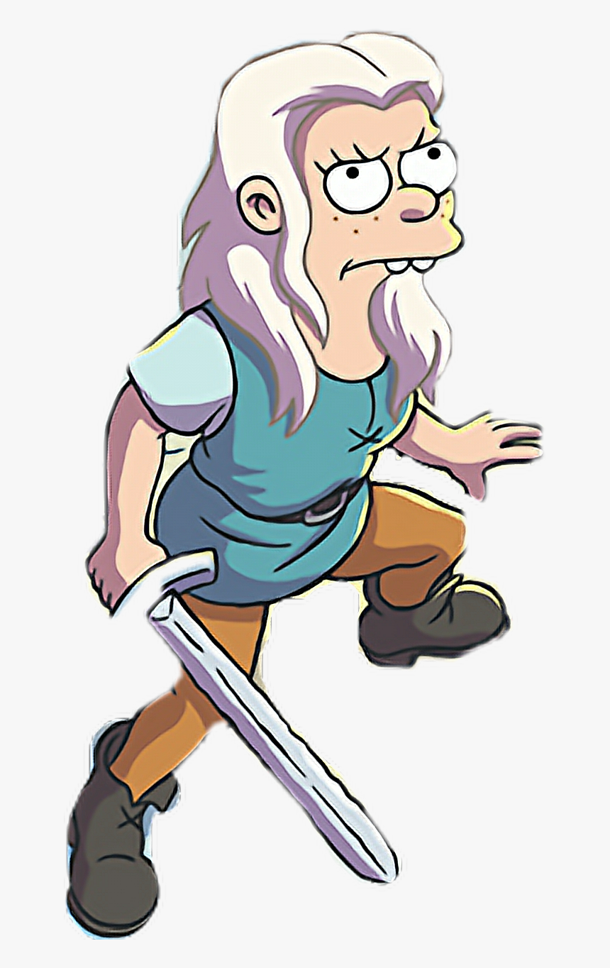 #disenchantment #netflix #netflixandchill #bean #adventure - Stickers De Desencanto, HD Png Download, Free Download