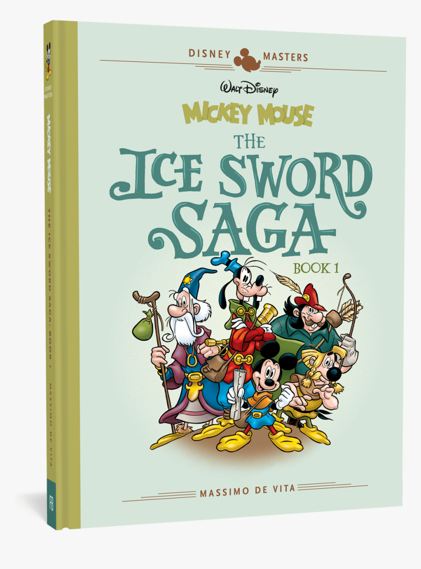 The Ice Sword Saga Book - Mickey Mouse The Ice Sword Saga, HD Png Download, Free Download