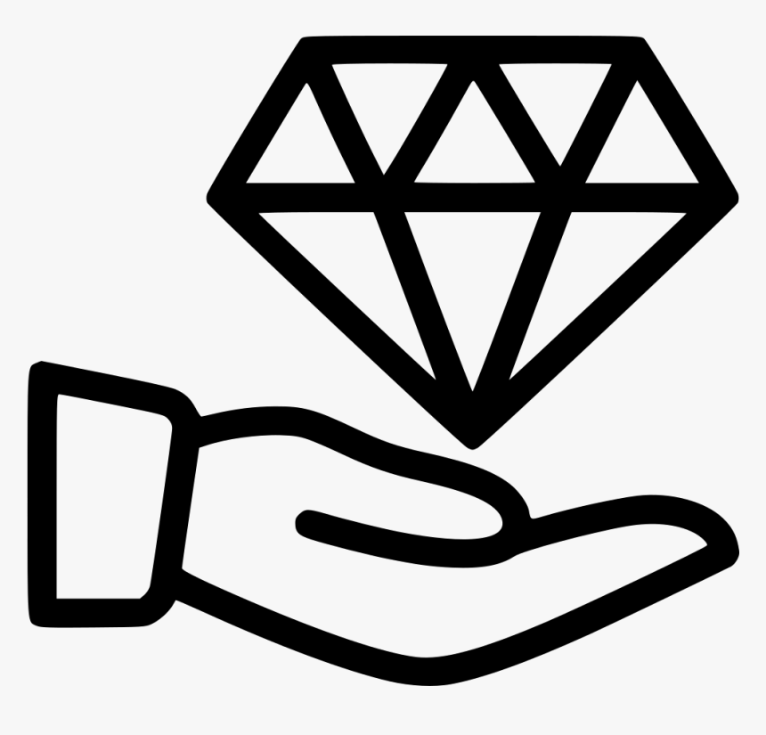 Hold Diamond - Black Diamond Ring Clipart, HD Png Download, Free Download